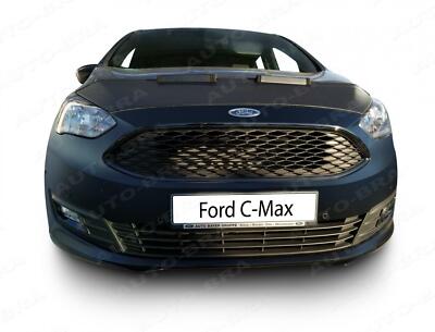 Car Bra Compatible with Ford C-MAX manufactured 2015 - 2019 Stone Chip Protection Bonnet Bra