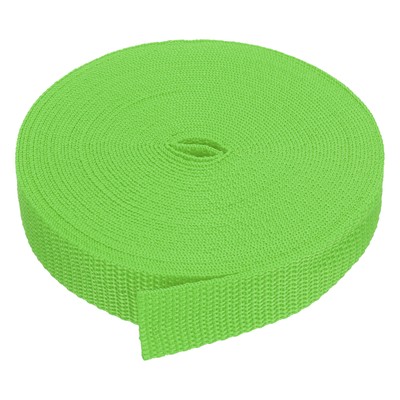 10 Yard Gurtband 1 Zoll Polypropylen Gurtband Stuhlriemen Grasgrün