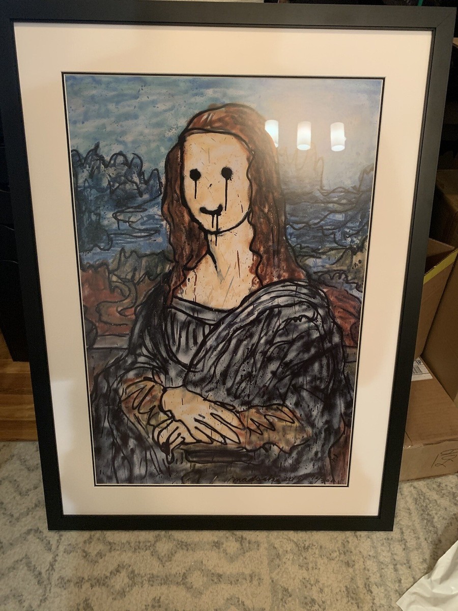 希少　バンクシー　Existencillism Madsaki Mona Lisa AUTHENTIC COMPLEXCON 70/300 Framed Museum