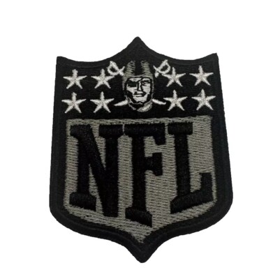 Las Vegas Raiders NFL Logo Patch 2  X 2.75  Iron On Embroidered