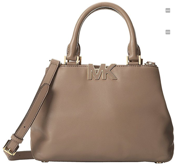 NWT Michael Kors Florence Small Satchel Shoulder Bag Dark Dune