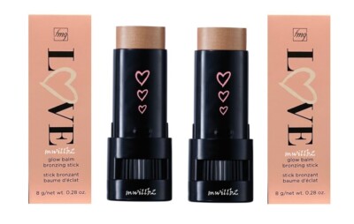 Lot of 2- Avon fmg Colors of Love Glow Balm Bronzing Stick SPARKS FLYING Retired