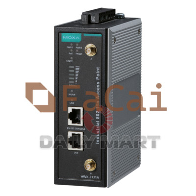 1PCS MOXA AWK-3131A-EU Wireless Ethernet Bridge NEW