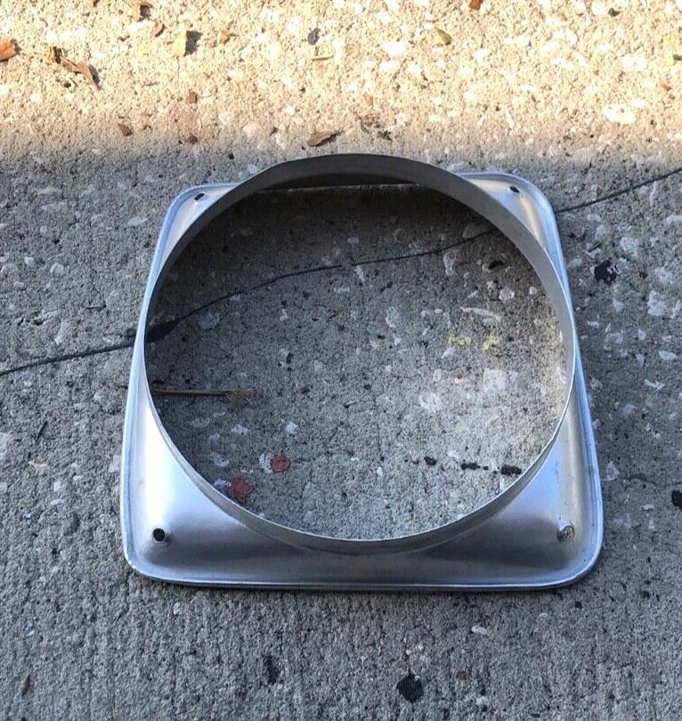 1972-1976 Dodge Ramcharger Headlight Bezel OEM 3494217-L - Image 3 of 4