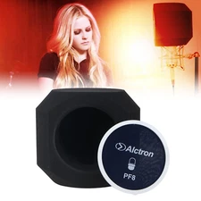 Alctron Pf8 Studio Microphone Screen Acoustic Sponge Soundproof Record Filterr8
