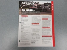 Gradall XL 5100-3 Excavator 4 Page Brochure
