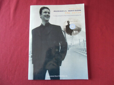 Russell Watson - The Voice (mit CD) . Songbook Notenbuch Piano Vocal Guitar PVG