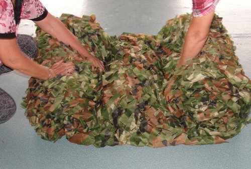 New Camouflage Camo Net Netting Cover Blinds Jungle Military Tarp fu 4M*6M - Picture 5 of 5