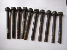 Fiat 124 Spider Spider 2000 Cylinder Head Bolt Set Of 10 17mm Hex Head Fiat 124 Spider Spider 2000 Cylinder Head Bolt Set Of 10 17mm Hex Head