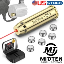 Red Laser Bore Sight Kit For .38Special/.357mag Brass Cartridge BoreSighter Tool