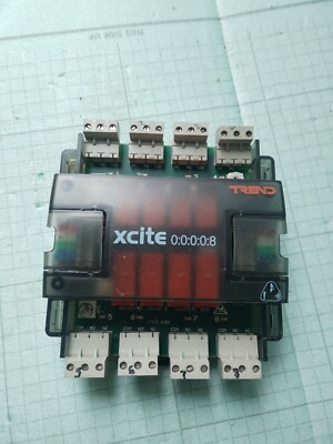 TREND XCITE/IO/8D0 Output Module 0:0:0:8 P/N 200000008 K14A6/4