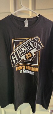 2019 G1 Climax 29 Schedule 2XL Shirt *NO TAGS WASHED BUT NEVER WORN*
