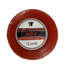 Red Liner Tape 1" x 12 YD Tape Roll Double-sided Hairpiece wig Toupee Tape-New