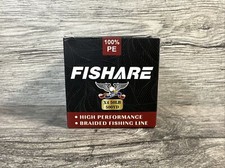 Fishare 8 Strand Braided Fishing Line 50 LB 500 YD Gray