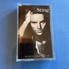 Sting Nothing Like The Sun Cassette 
