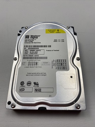 WD80EB Original Xbox Western Digital 8GB Internal 5400RPM 3.5" *TESTED*