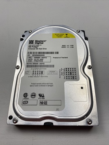 WD80EB originale Xbox Western Digital 8 Go interne 5400 tr/min 3,5 pouces *testée* - Photo 1 sur 2