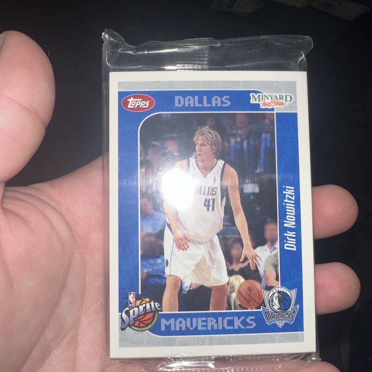 Dallas Mavericks Sprite Minyard Food Store Promo (sealed) - Main Image