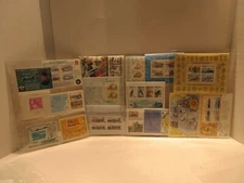 18 Different Souvenir Sheets Mint Never Hinged Catalog Value 85 Dollars