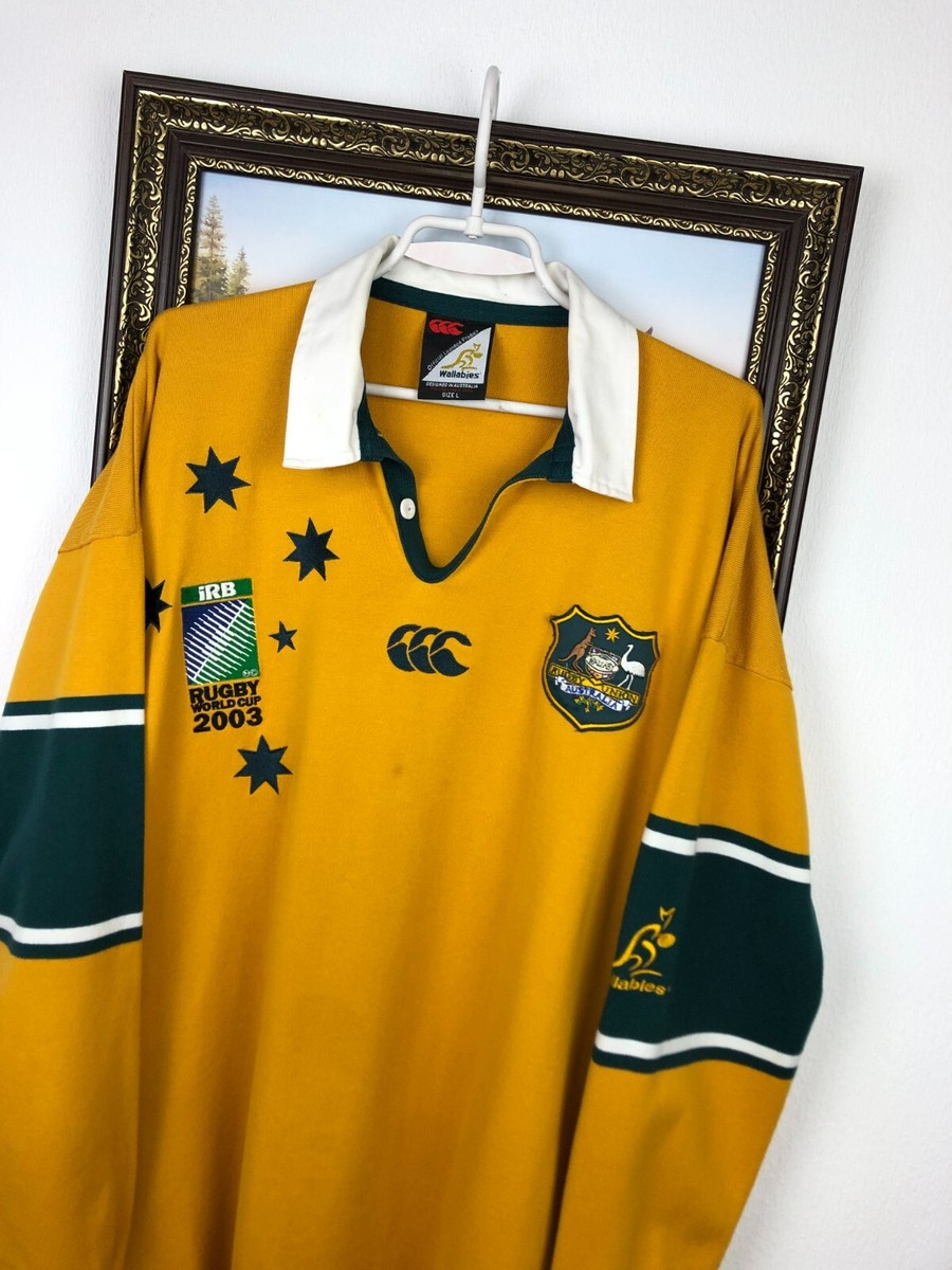 Vintage 2003 Australia Wallabies Canterbury Jersey Rugby