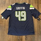 Seattle Seahawks Jersey XL Griffin Mens Blue Nike