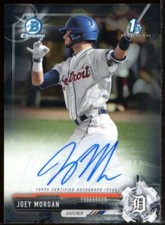 Joey Morgan Card 2017 Bowman Chrome Draft Autographs #CDAJM
