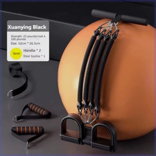 Pedal Tension Rope Back Abdominal Waist Strength Training Pull Rope Gym Equipmen