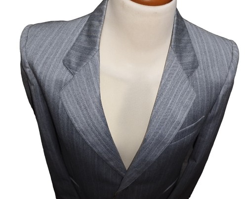 Abito Uomo Pura Lana Inverno Taglio Drop 4 Corto Vintage Italiano Top Quality - Picture 9 of 57