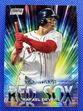 2020 #BT-22 Rafael Devers Topps Stadium Club Chrome Baseball Beam Team Red Sox
