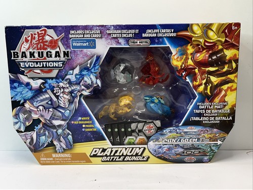 Bakugan Evolutions Platinum Battle Bundle 4 Figures. 778988440070