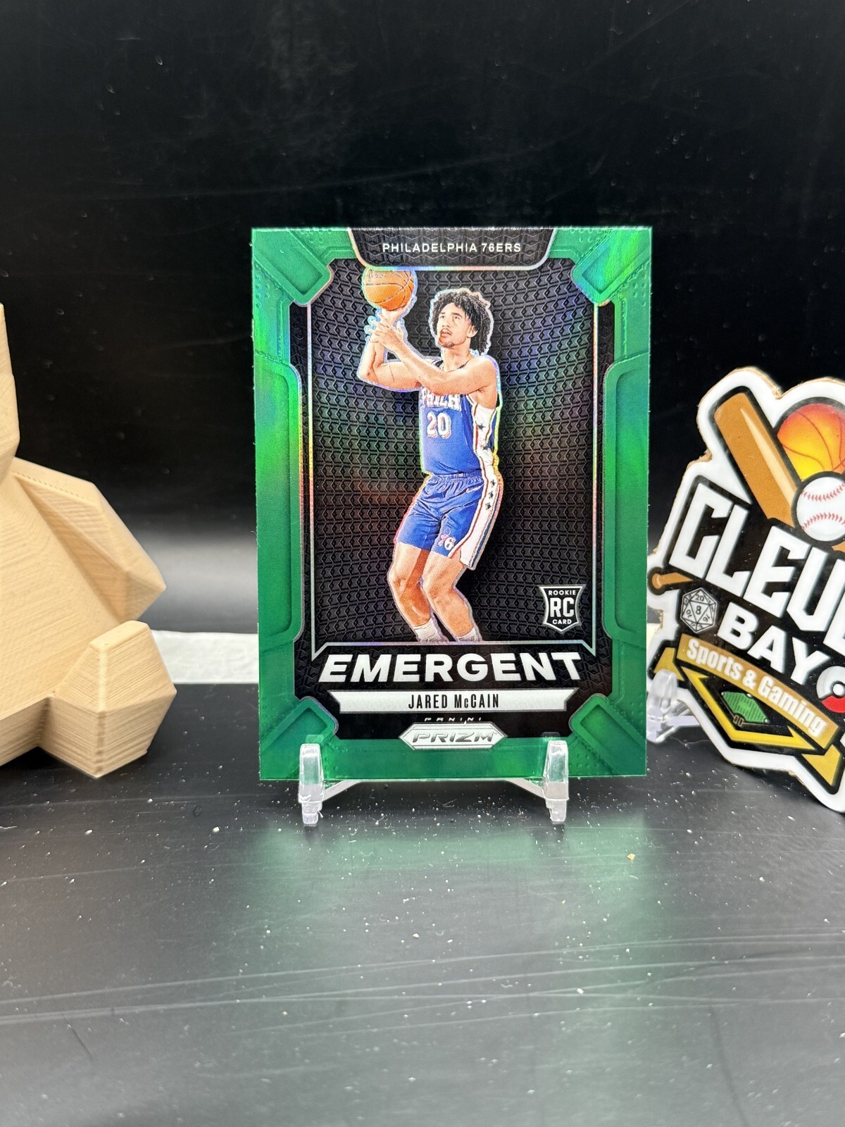 Jared Mccain 2024 Prizm Green Emergent Rookie (CBR2)