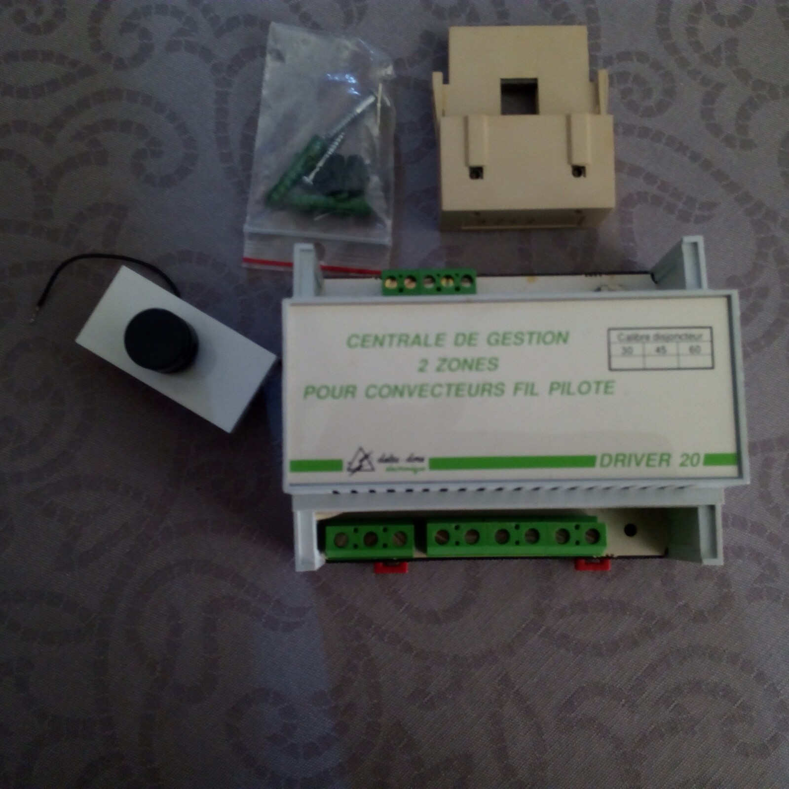 Delta Dore Driver 520 Zone 1 Zone 2