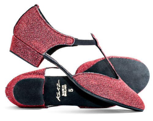 Ladies Dance Greek Sandal Teaching Line Dance Shoe By Katz Dancewear All Colours - Picture 13 of 34
