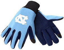 North Carolina Tar Heels Texting Gloves NEW One Size Fits Most FOCO