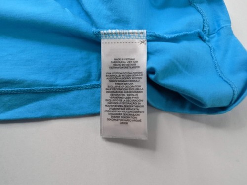 Polo Ralph Lauren T-Shirt Mens Small Blue Crew neck pocket Yellow Pony Classic - Picture 12 of 12