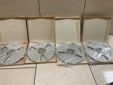 (1) Teac Original Re-1002 Empty Takeup Reel Metal Reels 10.5", 1/4" .