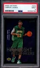 LeBron James Rookie Card 2003-04 Upper Deck Victory #222 PSA 9