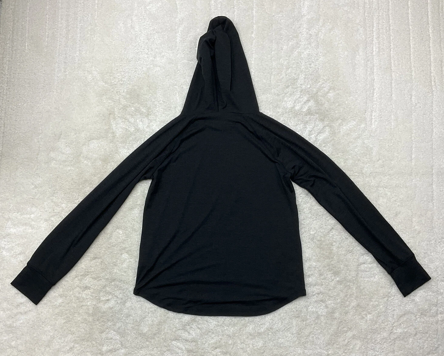 VETEMENTS Felpa con cappuccio Reebok ragazzo taglia XL (16) manica lunga abbigliamento sportivo grigio scuro