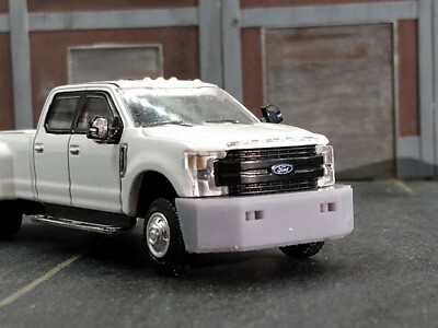 1/64  wrecker push bumper Greenlight Ford F350 Dually 3d printed