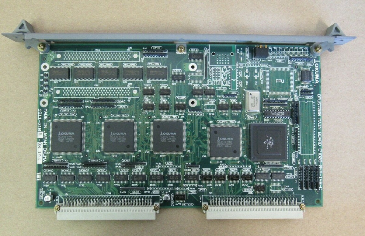 OKUMA CIRCUIT BOARD E4809-045-148-C OPUS7000 MAIN BOARD | eBay