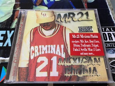 CD: MR. 21 - Mexican Phobia (2004)Sealed San Jose CA Chicano Rap G-Funk