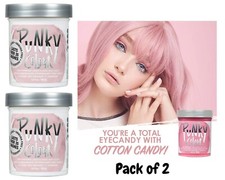 Jerome Russell PUNKY COLOUR Semi Permanent Hair Color - Cotton Candy  2 Packs 