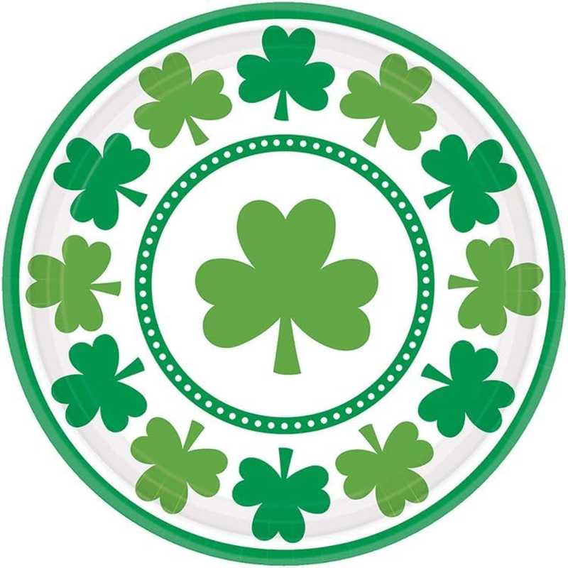 St. Patrick'S Day Irish Party Supplies Bundle Includes Paper Plates