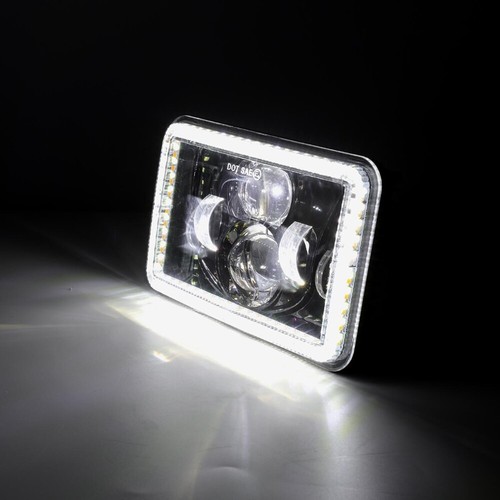 4x6" Motorcycle LED Headlight&DRL Turn Lamp for Honda XR250 XR250L XR650L XR650R - Picture 5 of 12