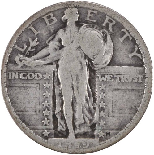 1919 Standing Liberty Quarter Slider BULot 4407 | eBay