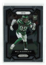 WILL McDONALD IV #380 RC 2023 PANINI PRIZM JETS