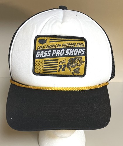 Mesh Snapback Trucker Hat Black 