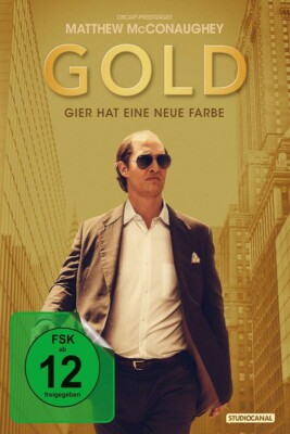 Gold - Gier hat eine neue Farbe - Matthew McConaughey  DVD/NEU/OVP