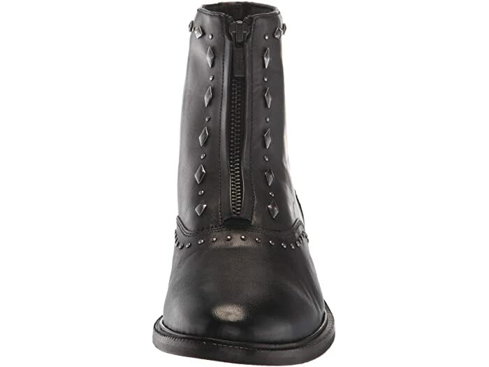 frye kelly front zip bootie