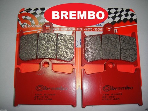 4 Pastillas de Freno Delantero BREMBO Rojo Sinterizado Indio Chieftian 1800 2015